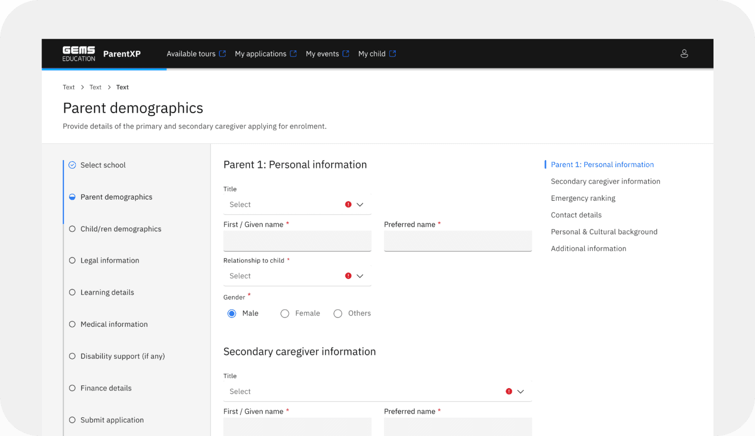 Availability and Waitlist - GEMS Education
