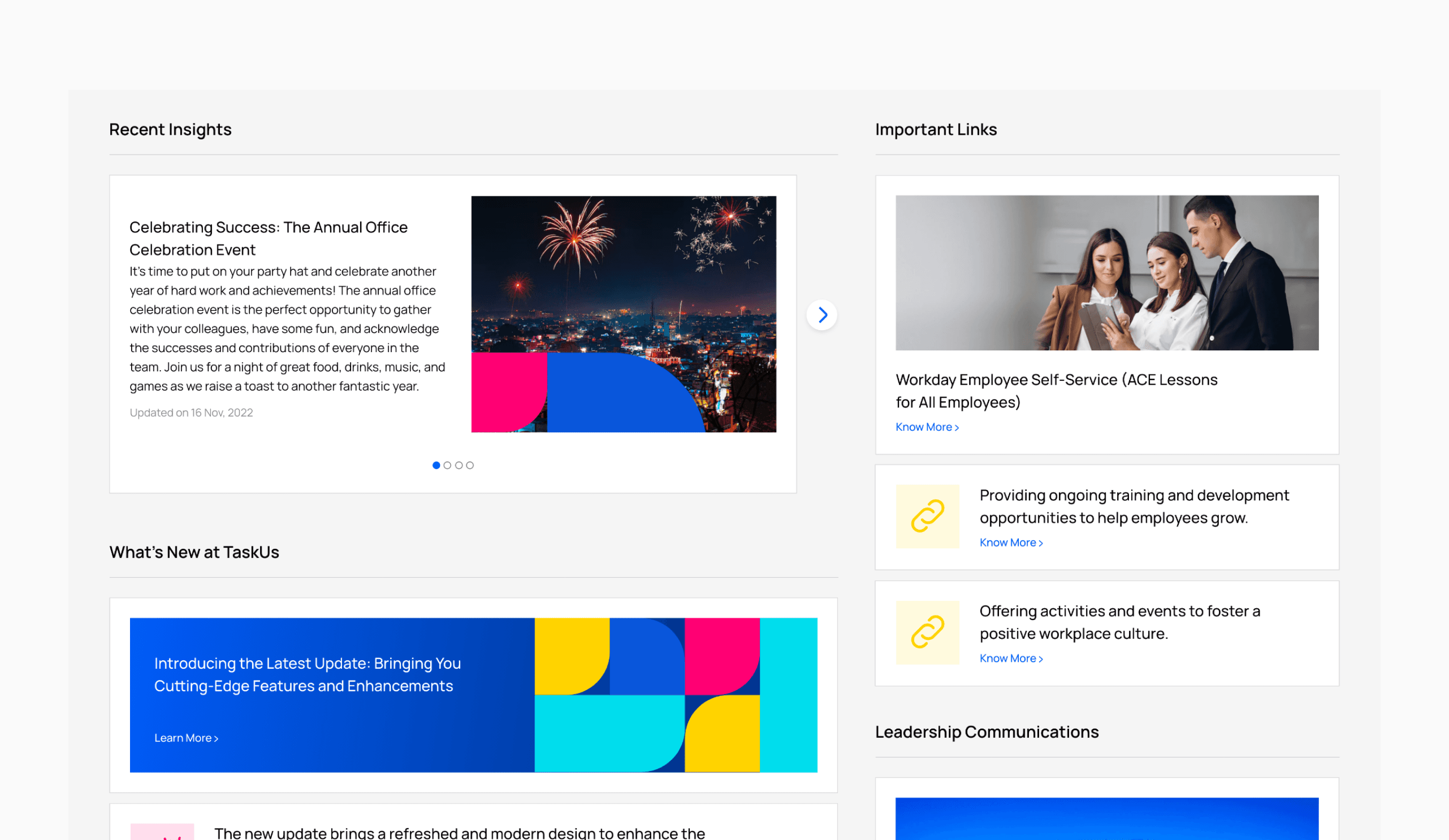 Glowstick Portal - Content Hub